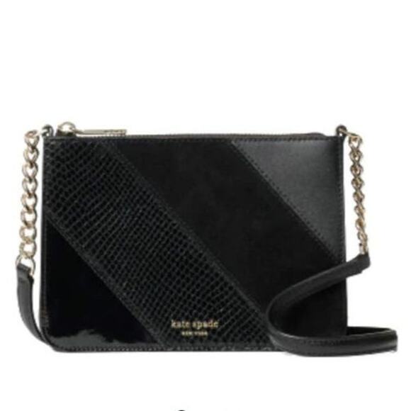 kate spade Handbags - Kate Spade New York EVA MIXED MATERIAL CHAIN CROSSBODY